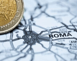 Immagine Euro Dollaro: Cosa Succede se Scoppia la Crisi Finanziaria in Italia